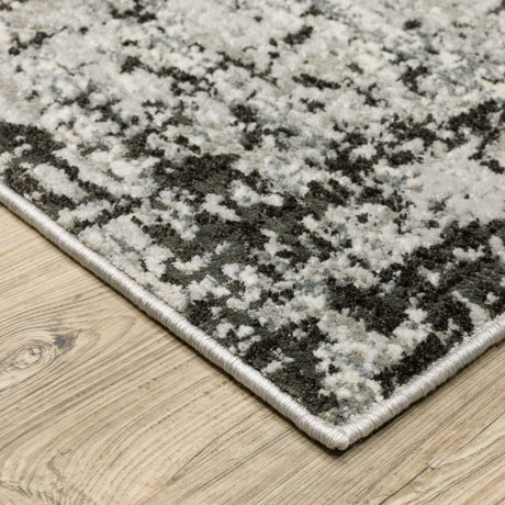 Oriental Weavers Sphinx Caravan 4153Q Grey/ Black Rugs.