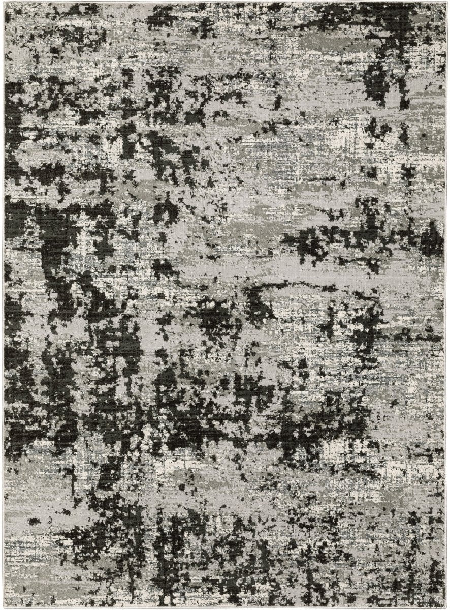 Oriental Weavers Sphinx Caravan 4153Q Grey/ Black Rugs.
