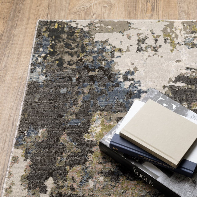 Oriental Weavers Sphinx Caravan 502Z8 Grey/ Green Rugs.