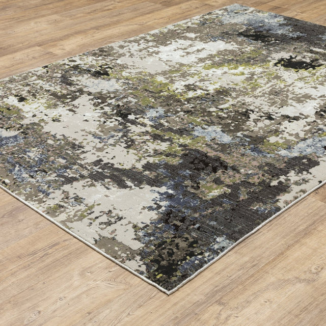 Oriental Weavers Sphinx Caravan 502Z8 Grey/ Green Rugs.