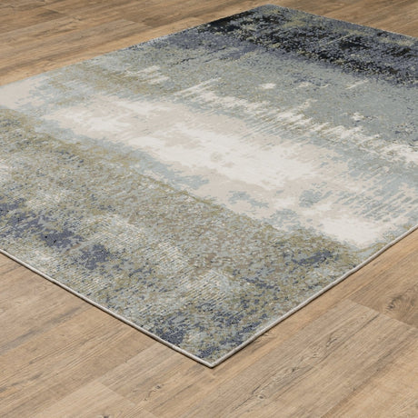 Oriental Weavers Sphinx Caravan 5571H Blue/ Green Rugs.
