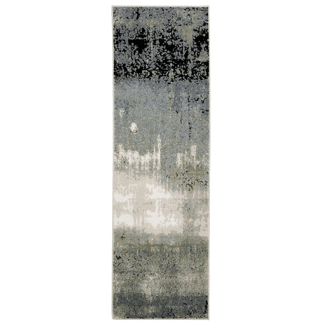 Oriental Weavers Sphinx Caravan 5571H Blue/ Green Rugs.