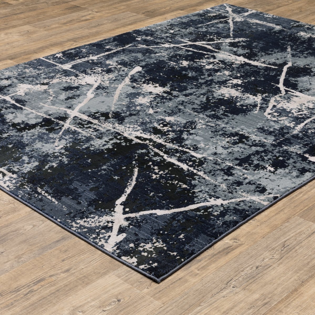 Oriental Weavers Sphinx Caravan 7150B Blue/ Blue Rugs.