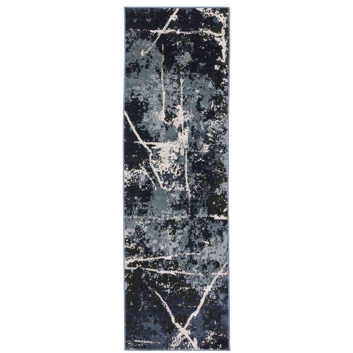 Oriental Weavers Sphinx Caravan 7150B Blue/ Blue Rugs.