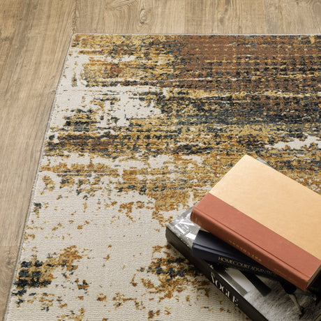 Oriental Weavers Sphinx Caravan 8020X Gold/ Beige Rugs.