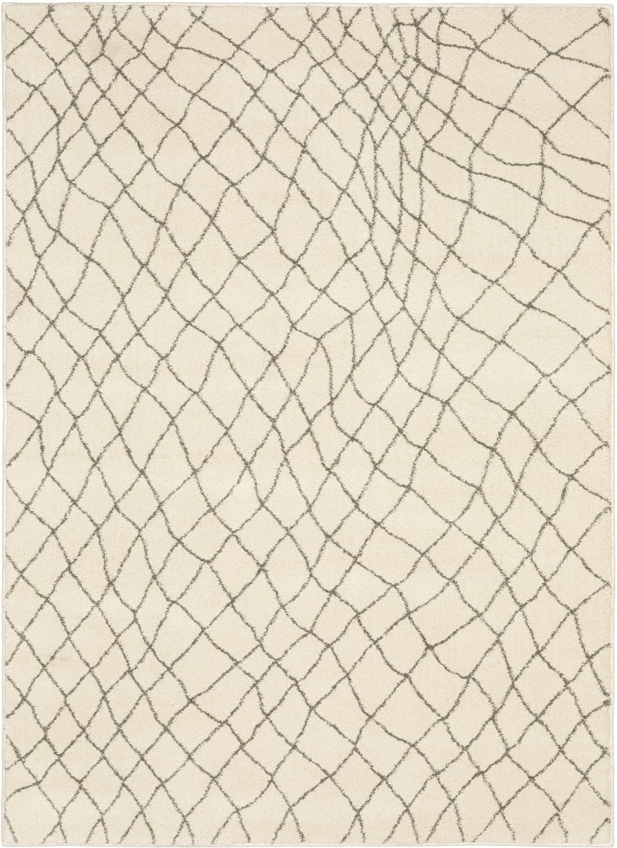 Oriental Weavers Sphinx Carson 0738B Ivory/ Grey Rugs.