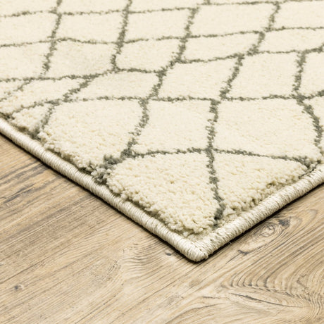 Oriental Weavers Sphinx Carson 0738B Ivory/ Grey Rugs.