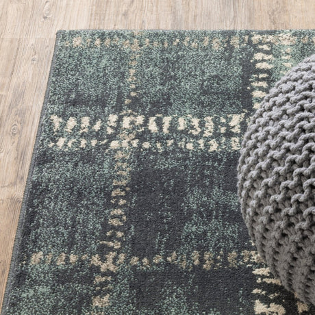 Oriental Weavers Sphinx Carson 0746J Blue/ Ivory Rugs.