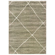 Oriental Weavers Sphinx Carson 9661A Grey / Ivory Rugs.