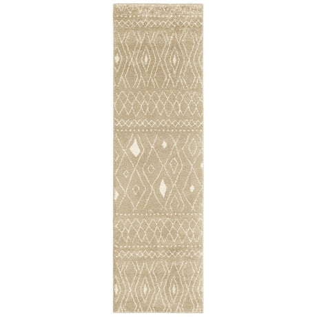 Oriental Weavers Sphinx Carson 9665B Sand / Ivory Rugs.