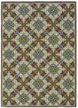 Oriental Weavers Sphinx Caspian 1005D Brown / Ivory Rugs.