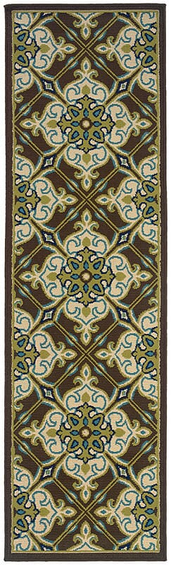 Oriental Weavers Sphinx Caspian 1005D Brown / Ivory Rugs.