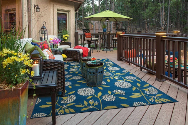 Oriental Weavers Sphinx Caspian 8327L Blue / Green Rugs.