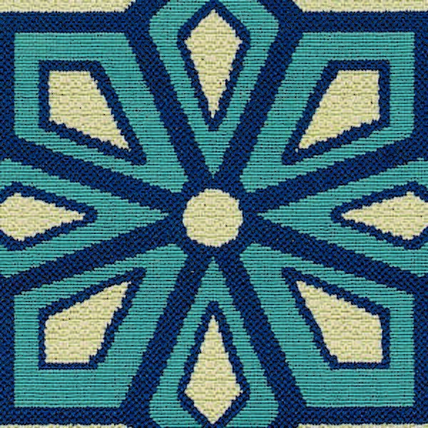 Oriental Weavers Sphinx Caspian 969W6 Ivory / Blue Rugs.