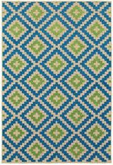Oriental Weavers Sphinx Cayman 2063Z Sand / Blue Rugs.