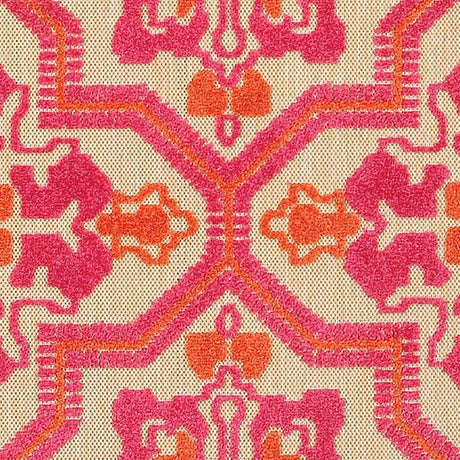 Oriental Weavers Sphinx Cayman 2541V Sand / Pink Rugs.