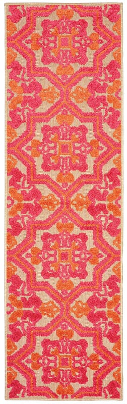 Oriental Weavers Sphinx Cayman 2541V Sand / Pink Rugs.