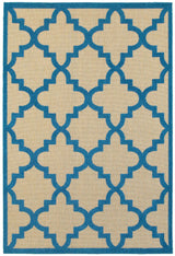 Oriental Weavers Sphinx Cayman 660L9 Sand / Blue Rugs.