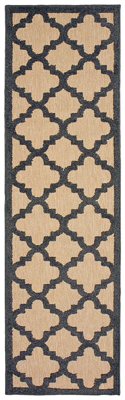 Oriental Weavers Sphinx Cayman 660N9 Sand / Charcoal Rugs.