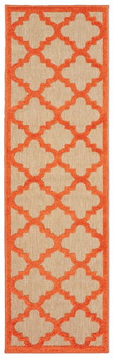 Oriental Weavers Sphinx Cayman 660O9 Sand / Orange Rugs.