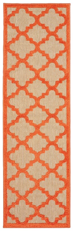 Oriental Weavers Sphinx Cayman 660O9 Sand / Orange Rugs.