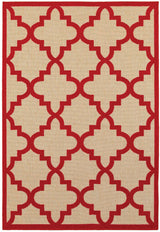 Oriental Weavers Sphinx Cayman 660R9 Sand / Red Rugs.