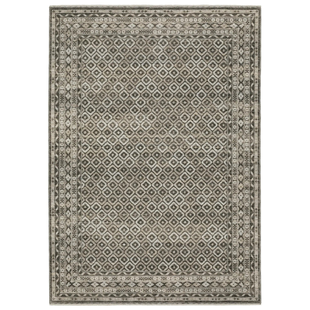Oriental Weavers Sphinx Chamberlain CH03B Black Rugs - main flat
