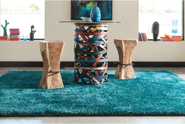 Oriental Weavers Sphinx Cosmo 81104 Teal / Teal Rugs.
