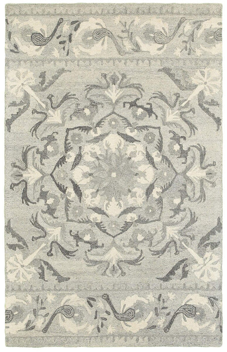 Oriental Weavers Sphinx Craft 93001 Ash / Ivory Rugs.