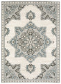 Oriental Weavers Sphinx Ellington Ell01 Ivory/ Blue Rug.