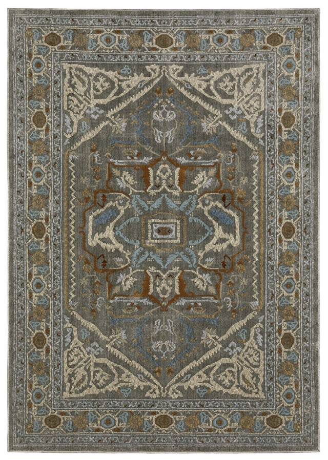 Oriental Weavers Sphinx Ellington Ell05 Grey/ Multi Rug.
