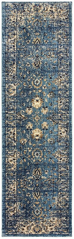 Oriental Weavers Sphinx Empire 114L4 Blue / Ivory Rugs.