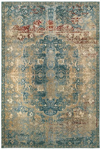 Oriental Weavers Sphinx Empire 4449H Gold / Blue Rugs.