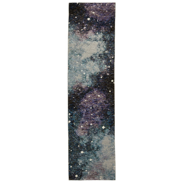 Oriental Weavers Sphinx Evolution 0958A Midnight/ Purple Rugs.