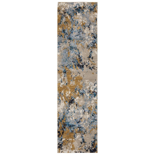 Oriental Weavers Sphinx Evolution 0980A Blue/ Gold Rugs.