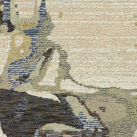 Oriental Weavers Sphinx Evolution 8027A Blue / Grey Rugs.