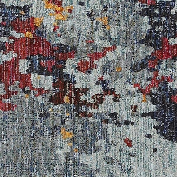 Oriental Weavers Sphinx Evolution 8036C Blue / Red Rugs.