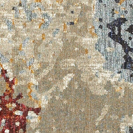 Oriental Weavers Sphinx Evolution 8043K Beige / Blue Rugs.