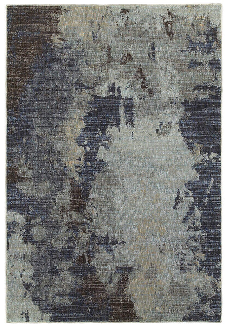 Oriental Weavers Sphinx Evolution 8049B Navy / Blue Rugs.