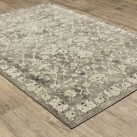 Oriental Weavers Sphinx Florence 1002E Grey/ Beige Rugs.