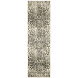 Oriental Weavers Sphinx Florence 4333W Charcoal/ Ivory Rugs.