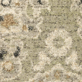 Oriental Weavers Sphinx Florence 4334E Green/ Ivory Rugs.