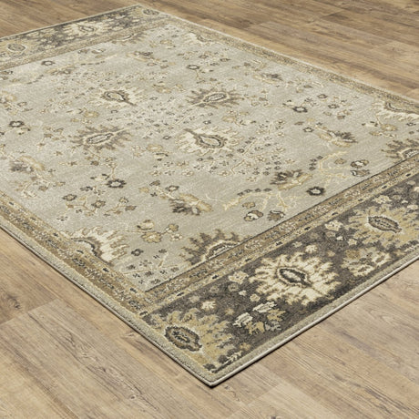 Oriental Weavers Sphinx Florence 4928C Blue/ Brown Rugs.