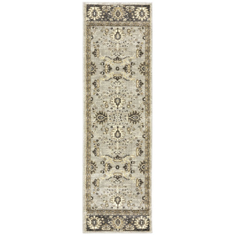 Oriental Weavers Sphinx Florence 4928C Blue/ Brown Rugs.