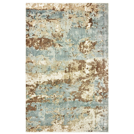 Oriental Weavers Sphinx Formations 70001 Blue / Brown Rugs.