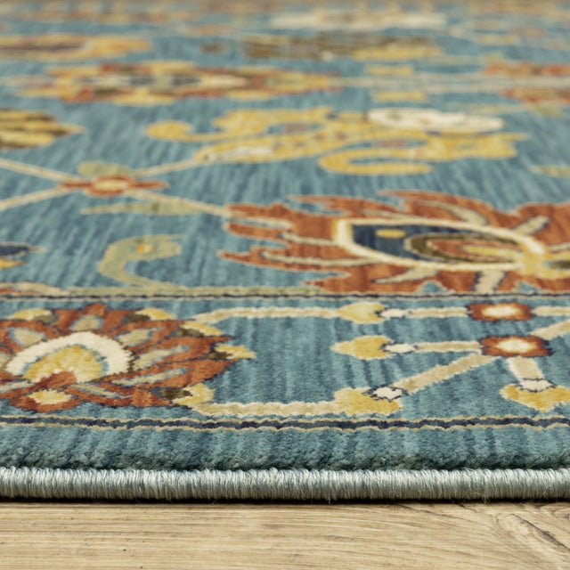 Oriental Weavers Sphinx Francesca Fr01E Blue/ Multi Rug.