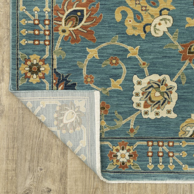 Oriental Weavers Sphinx Francesca Fr01E Blue/ Multi Rug.