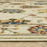Oriental Weavers Sphinx Francesca Fr01G Ivory/ Multi Rug.