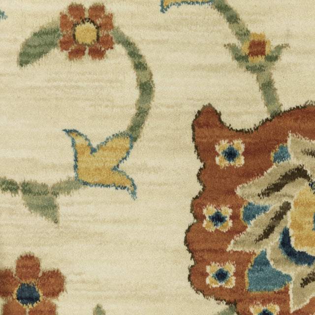Oriental Weavers Sphinx Francesca Fr01G Ivory/ Multi Rug.
