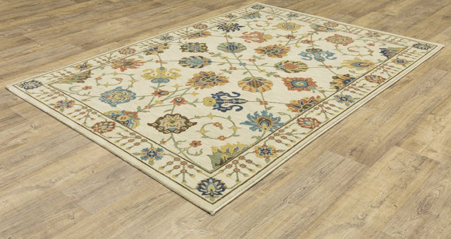 Oriental Weavers Sphinx Francesca Fr01G Ivory/ Multi Rug.